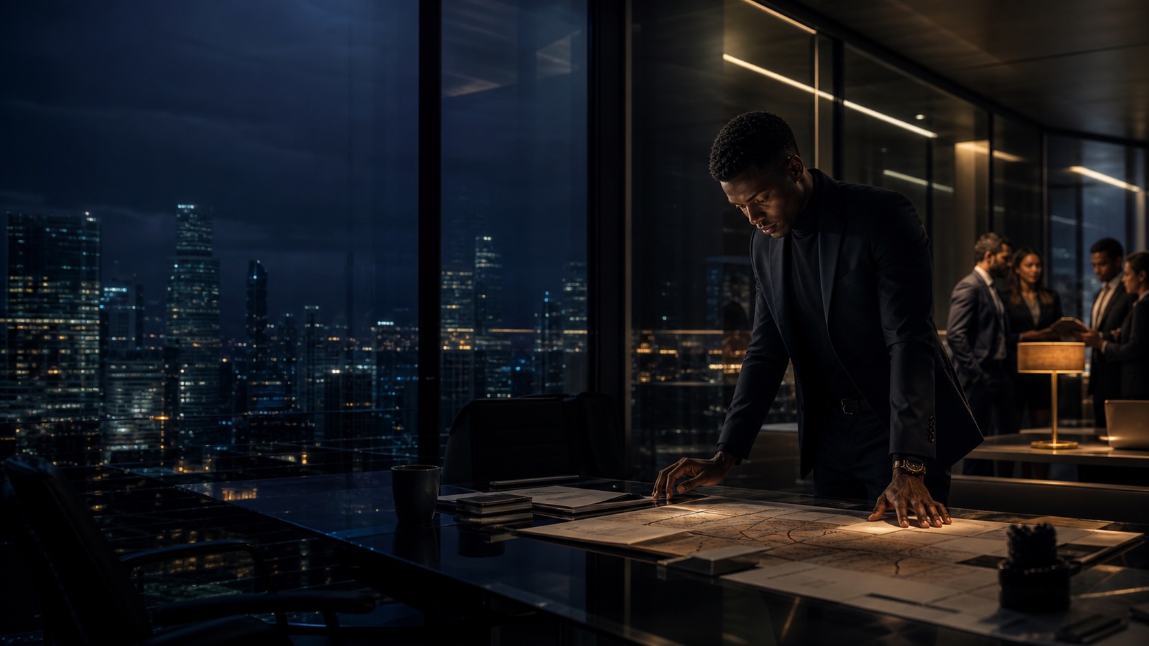 Audit stratégique Rayflections en bureau, version nuit