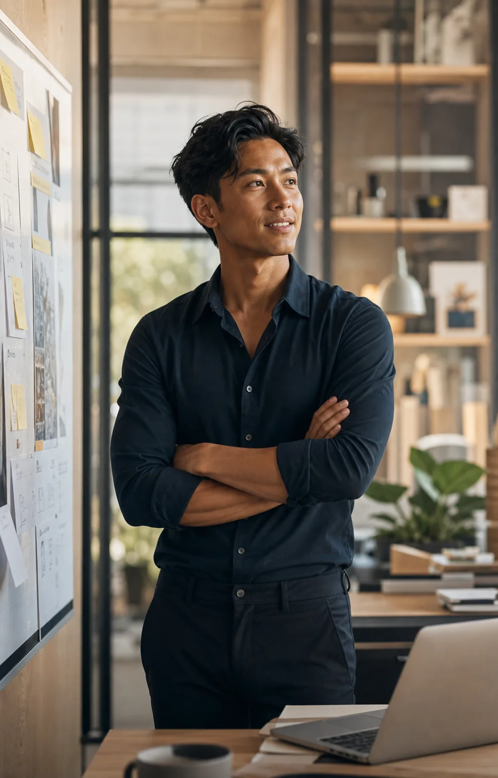 Kenji, entrepreneur, prépare une trajectoire plus claire